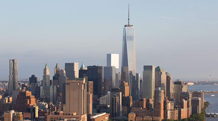 World trade center exterior shot