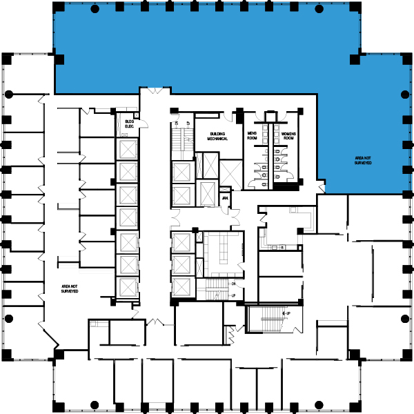 Core and Shell Floorplan