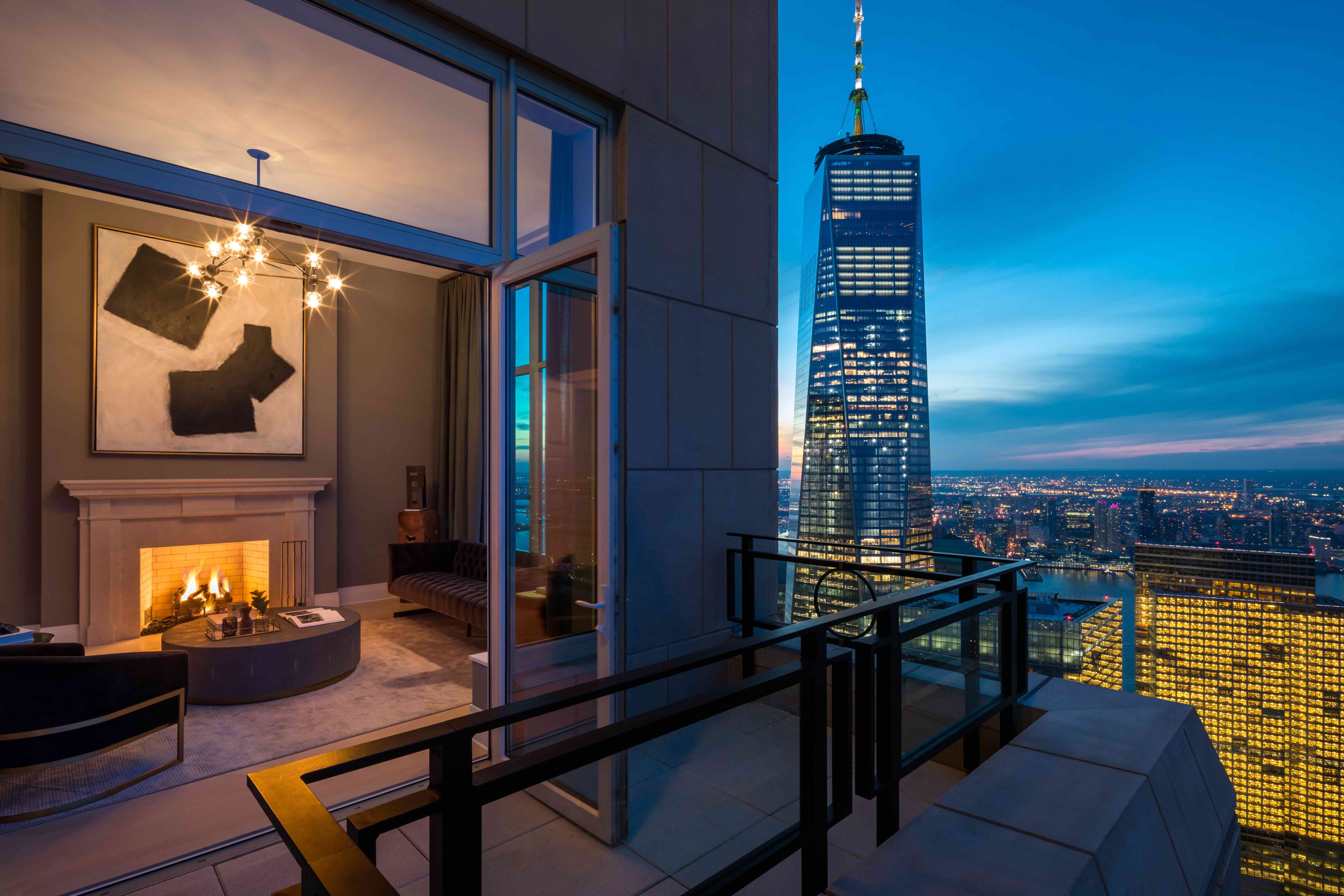 This Tower Boasts NYC’s Tallest Terraced Penthouse